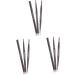 BIUDECO 3pcs 2 1 Eye Brow Brush Eyebrow Makeup Eyebrow Pencil Waterproof Eyebrow Pencils Preamp Stand - Buy Online on GoSupps.com
