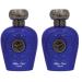 Lattafa Perfumes Blue Oud for Unisex Eau de Parfum Spray 3.4 Ounce (Pack of 2)