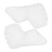 minkissy 60 Sheets Eye Mask Cotton Eye Paper Reusable Eye Patches Care White Non-woven Fabric