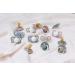 BIBS Couture Pacifier 2-Pack | BPA-Free Jaw-Friendly Natural Rubber (6-18 Months) - Sage & Cloud Night - Buy Online on GoSupps.com