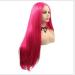 Buy BGHJUE Wig Accessories for Women - Synthetic Dark Root High Temperature Long Straight Hair Wig in Natural Pink - Buy Online on GoSupps.com