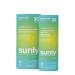 Bundle of ATTITUDE Mineral Sunscreen Face and Body Stick with Zinc Oxide SPF 30 EWG Verified Plastic-Free Broad Spectrum UVA/UVB Protection Dermatologically Tested Vegan Unscented