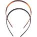 Set of 2 Women Girls Hard Plastic Headband Hair Hoop Black and Brown High-grade Headwear Hairband (Style A#) - Buy Online on GoSupps.com