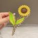 minkissy Sunflower Hair Clips: Fashion Flower Shaped Claw Clips Nonslip Large Claw Hair Clamps Hair Barrettes for Thin Hair Thick Hair - Buy Online on GoSupps.com