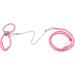 Adjustable Hamster Harness & Leash - Colorful Pink Chest Strap for Outdoor Travel | Ideal for Small Pets - Shop Now! - Buy Online on GoSupps.com