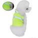 Villcase Reflective Safety Vest for Dogs - High Visibility Breathable Summer Clothing for Walking Running & Hiking - Fluorescent Yellow Size M - Buy Online on GoSupps.com