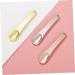 Housoutil 40 Pi ces cuill re cosm tique en m tal cuill res cr me cosm tique grattoir bouteilles outils lotion spatule de maquillage cor enne cuill res cr me pour le visage 0.2X1.2X6CMx4pcs dor x4pcs - Buy Online on GoSupps.com