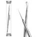 Pointed Blackhead Removal, 2-in-1 Acne Extractor Tool - Durable Stainless Steel Whitehead Remover for Face/Nose