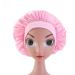 LEORX 5pcs Children Satin Sleeping Cap Set - Soft Bonnet with Wide Elastic Band for Kids (Yellow Purple Black Pink Red) - Buy Online on GoSupps.com