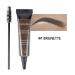 Buy Eyebrow Interlocking Cream with Brush - Career Gel Tinting & Water Density Eyebrow Formula (04#) | International Shipping Available - Buy Online on GoSupps.com