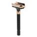 Jauarta Metal Safety Double Edge Razor Handle - Reusable Long Shaving Handle for Men & Women | Black | International Shipping Available - Buy Online on GoSupps.com