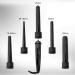 5-in-1 Curling Iron Set | LED Adjustable Temperature Hair Styling Wands & Dryer Attachments - International Shipping Available - Buy Online on GoSupps.com