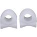 RG Toe Separator for Bunions - Exfoliating Foot Pads | Plantar Care Tools - Soft White - Buy Online on GoSupps.com