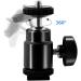 SLOW DOLPHIN Camera Hot Shoe Mount 1/4 with Screw Adapter - Compatible with Cameras, Camcorders, Smartphones, Microphones, Gopro, LED Lights, Video Monitors, Tripods, and Monopods - Buy Online on GoSupps.com