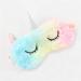 Soft Plush Cute Animal Sleep Mask - Unicorn Rainbow Eyeshade for Kids, Teens, Women - Buy Online on GoSupps.com