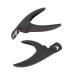 False Nail Tip Clippers Nail Tip Cutter Professional Manicure Adjustable for Round Nails (Narooteeqxzsu3top-11)