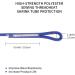 Newdoar 8mm (5/16) Prusik Sewed Eye-to-Eye - Durable High-Quality Climbing Rope for International Shipping - Buy Online on GoSupps.com
