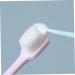 Minkissy 4-Piece Nylon Toothbrush Set | Soft Bristle Natural Hand Toothbrushes for Couples | Portable Micro-Training Toothbrushes - Buy Online on GoSupps.com