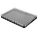 TEHAUX Palette de Maquillage Magn tique Vide Noire Brillante Plateau Porte-maquillage Compact pour Fards Paupi res Rouges L vres et Blushs Organiseur Multifonctionnel