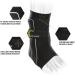 DonJoy Performance Bionic Ankle Support Brace for Right Foot - Black Small | Best International Shipping - Buy Online on GoSupps.com