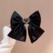 LNYHLXS Black Headdress Glitter Diamonds Love Heart Back of Hairpin Women Spring Clip - Buy Online on GoSupps.com