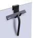 RICHMIRTH Silicone Rubber Blade Shower Squeegee 9" in Width Window Squeegee Car Squeegee Bathroom Squeegee Bathroom Shower Squeegee Clear Glass Wall Cleaner for Shower, Glass, Window 9 Inch Black