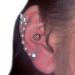 Fashionable Ear Studs Ear Pins Ear Piercing Jewelry Ear Bone Nail Chain Ear Stud Alloy Material Gift for Girls and Women - Buy Online on GoSupps.com