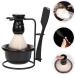 Fomiyes Men's Shaving Set: Cleaning Brush Foam Shell Razor & Bowl - Premium Grooming Tools for a Perfect Shave - Buy Online on GoSupps.com