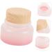 minkissy Face Cream Terrarium Sugar Scrub Containers Sample Containers Cream Jar Refillable Cream Container Empty Cream Bottle Mini Containers with Lids Plastic Glass Lotion Travel 6.3x6.3cm As Shown - Buy Online on GoSupps.com