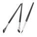 Healeved 3pcs Set Liner Brush Eyeliner Tool Applicator Eye Brush Angled Concealer Brush Eyeshadow Brush Brow Brush Angled Makeup Brush Eyeliner Applicator Tool Eyebrow Concealer
