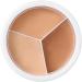 Cream concealers cream foundation - Cream foundation concealer | 3-color illuminating cream face palette color-correcting concealer concealer for dark spots - Buy Online on GoSupps.com