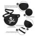 Pirate Skull Eye Patch for Adults & Kids - Adjustable Single Eye Cover for Amblyopia Lazy Eye & Strabismus - 2 Pcs - Buy Online on GoSupps.com