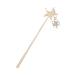 1pc Stirring Rod Glue Stick for Nail Art Mini Cosmetic Spatula Manicure Art Rod Manicure Mixing Tools Facial Cream Stick Facial Cream Spatula Uv Glue Makeup Stick Metal Rhinestones 12x3cm Assorted colours