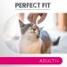 Perfect Fit Adult Cat Food - 48 Portion Bags (12x85g) - Salmon Deep Sea Fish Beef & Chicken - Premium Wet Food for Cats 1 Year+ - Buy Online on GoSupps.com