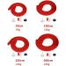 GTBXFU Portable Enema Anal Shower - Intimate Silicone Hose for Men & Women | 200cm Red Colon Rinsing Solution - Buy Online on GoSupps.com