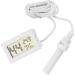 ASHATA Digital Hygrometer 2-in-1 LCD Display Thermometer Hygrometer with External Probe for Reptile Mini Digital Electronic Temperature Hygrometer(White) - Buy Online on GoSupps.com