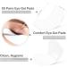 Lint Free Eyelash Extension Gel Pads - 50 Pairs for Pro Salons | Silver Under Eye Patches - Buy Online on GoSupps.com
