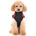Waterproof Padded Dog Coat Jacket - Red L | Ectkuee Pet Clothes Vest - Buy Online on GoSupps.com