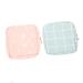 Lurrose 2pcs Coin Purse Girly Decor Cotton Decor Out Door Decor Period Bag Portable Tampon Holder Outdoor Period Bag Small Period Bag Coin Storage Bag Menstrual Pad Storage Bag Handbag