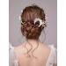 Honbay Korean Fashion U-shaped Crystal Rhinestone Pearl Hairpin Hair Accessory - Buy Online on GoSupps.com