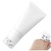 Sunscreen Applicator 3x7 In Refillable Portable Sealed Roller Applicator with Soft Tube Body Reusable Sunscreen Brush for Body Lotion Massage Oil (White) Beauty Supplies