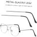 Lalafina 2 Pairs of Glasses - Replacement Arms Frames & Accessories for Men and Women | High-Quality Temple Metal Parts - Buy Online on GoSupps.com