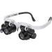 Head Mount 2 LED Lights Magnifying Glass Hands Free Bracket Magnifier 8X 15X 23X Dual-Lens Eye Loupe Magnifier for Electronics Jeweler Watch Repair Mg-46 - Buy Online on GoSupps.com