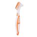 Premium Denture Cleaning Brush - Safe Plaque Removal Toothbrush for Partial Dentures - Robust Double Head Design - Orange - Buy Online on GoSupps.com