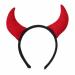 SONGQEE Devil Horns Headband Red Halloween Headband for Women Devil Horns Headband for Girls Demon Horns Hair Bands for Halloween Accessories