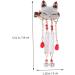 HAPINARY 1 Pair Fox Tassel Clip Tassel Hairpin Dangle Tassel Hair Clip Tassel Barrette Girl Hair Clips Chinese Hair Accessories Chinese Tassel Hair Clips Women Tassel Hair Clip Bill Clips - Buy Online on GoSupps.com