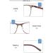 HELES TR90 Blue Light Blocking Glasses +3.75 - Anti Eye Strain & Headache - UV Cut Square Reading Glasses for Men & Women - Buy Online on GoSupps.com