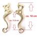 Buy PS Horse Articles Hackamore - Gold/Silver Legs Decorated | International Shipping Available - Buy Online on GoSupps.com
