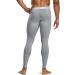 TSLA 2 Pack Men's Thermal Compression Underwear - Winter Sports Leggings with Fleece Lining - Light Grey/Pink XL - Buy Online on GoSupps.com