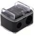 Danlai Cosmetic Pencil Sharpener | Precision 2-Hole Eye Makeup Sharpener for Eyebrow Lipstick Eyeliner - International Shipping Available - Buy Online on GoSupps.com